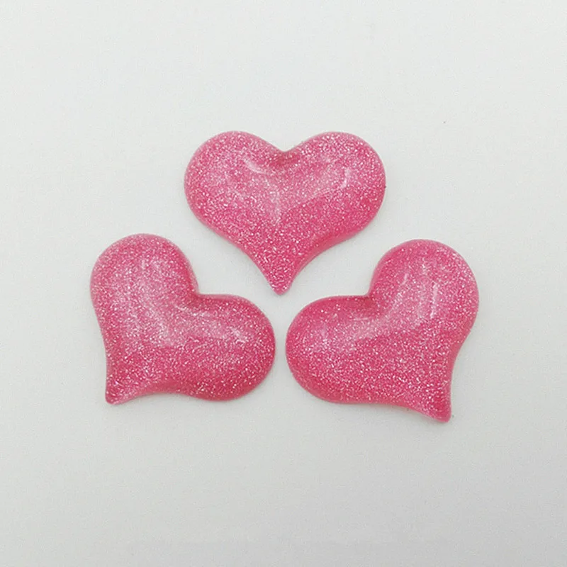 Блестящие украшения для волос в виде сердца 10/20/30 шт. | Дом и сад