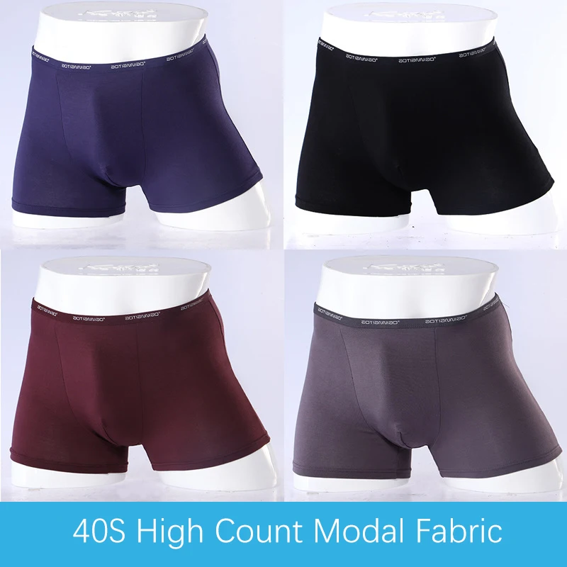 

Men Underwear Modal Boxers Panties Comfortable Mens Underpants Sexy Cuecas Trunks Shorts Breathable Elastic Men Boxer Lingerie