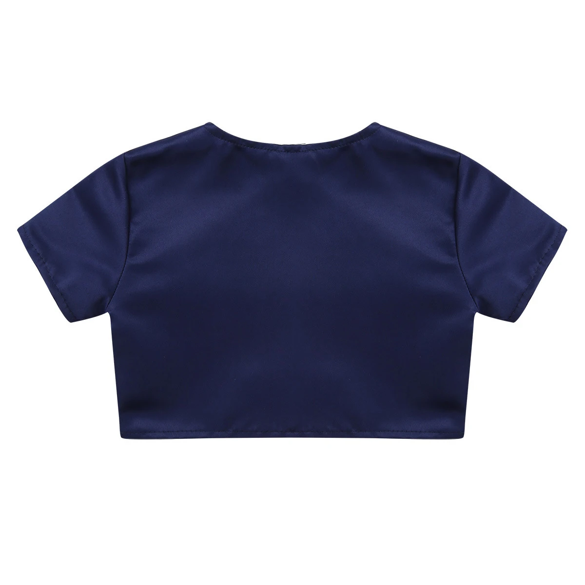 Летнее однотонное атласное болеро с коротким рукавом для маленьких девочек