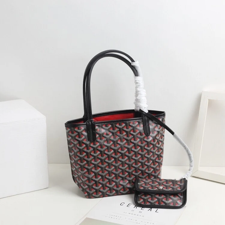 

Luxury new style with leather mini shopping bag magic new fabric age-reducing fashion bag double-sided Tote