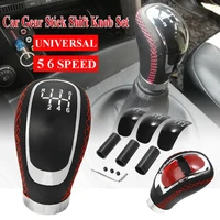 56 speed car gear shift knob emblem gearshift universal manual car gear stick shift knob lever shifter car styling accessories