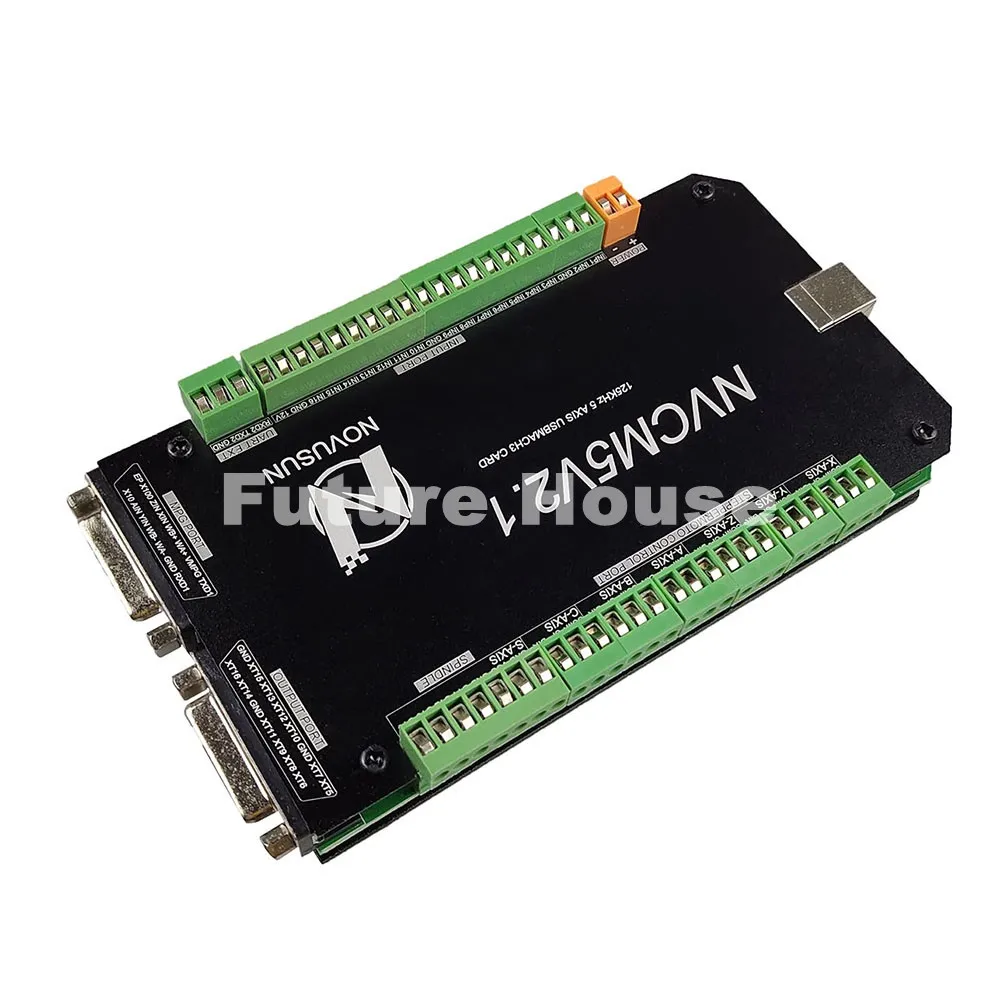 NVCM5V2.1 Mach3 USB Интерфейс CNC движения Управление 3 оси 4 5 6 axis карты|Драйвер двигателя| |