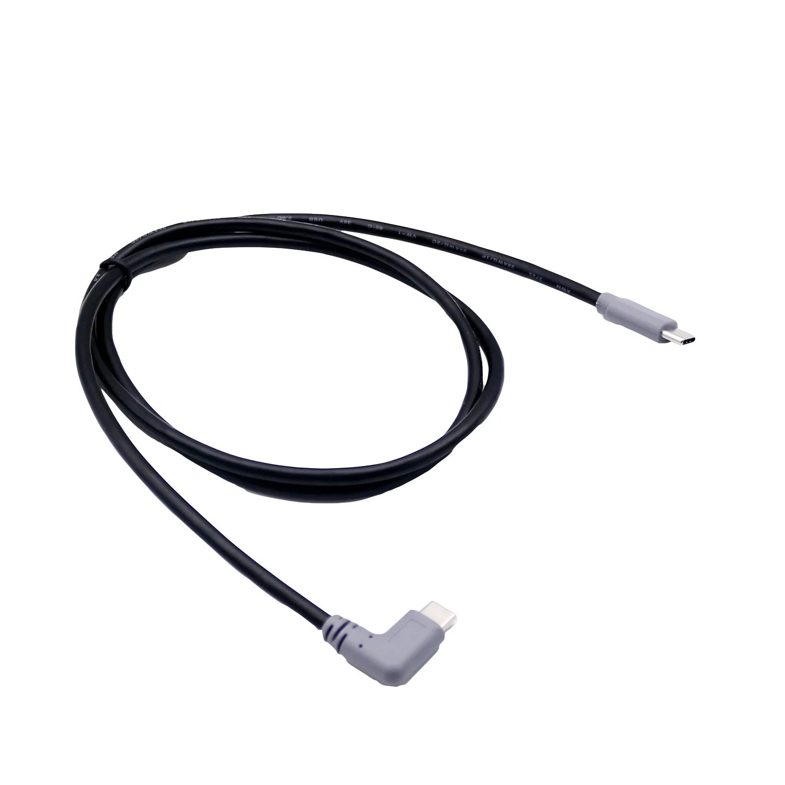 Type C to Type C 10x USB 3,1 type C Прямоугольный штекер для Mini/Micro/type C штекер для зарядки данных OTG соединительный кабель 1 м/3 фута - Цвет: Type C to Type C