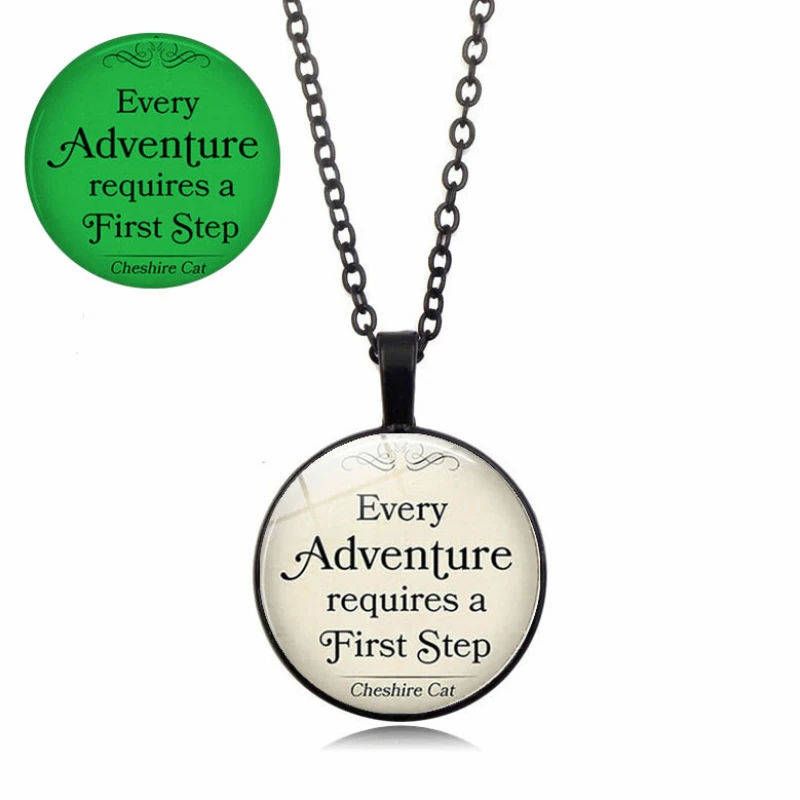 Модное светящееся в темноте черное ожерелье с цепочкой классическое