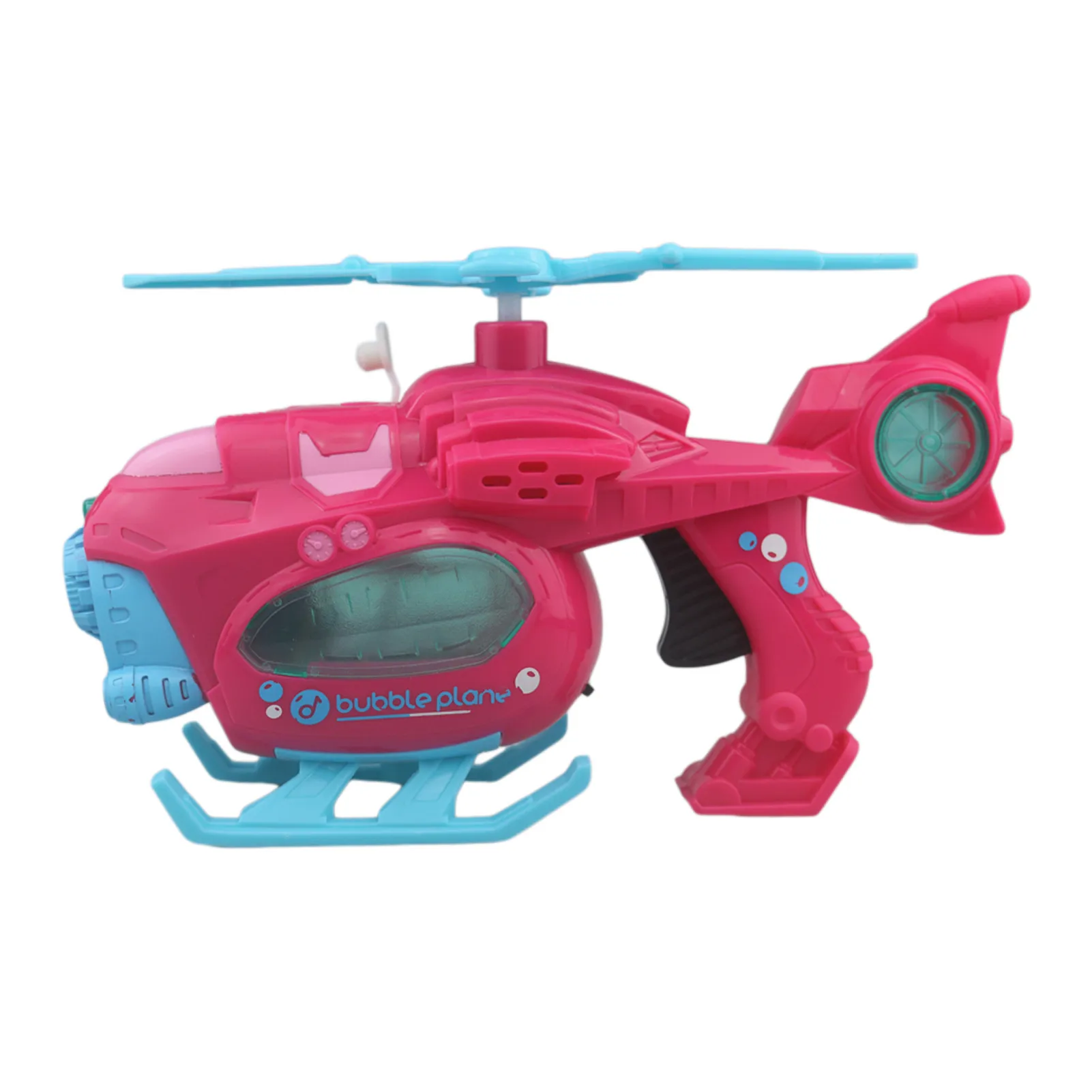 

Blower Bubble Gun Automatic Bubble Machine Movable Helicopter With Music Light Outdoor Soap Bubbles For Children Gift well-liked
