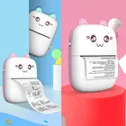 Мини Термальность Карманный принтер Bluetooth 200 точекдюйм фото этикетки для заметок на клейкой основе фотопринтер Цвет стикер бумага в рулонах для Мобильный телефон
