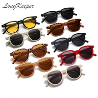 vintage round sunglasses womenmen brand designer classic rivet sun glasses ladies black leopard driving eyewear uv400 oculos
