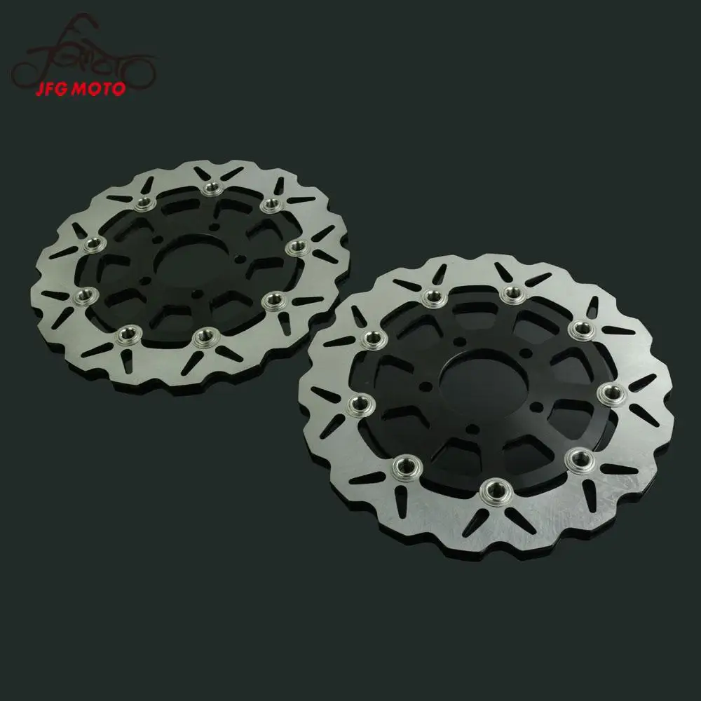 

Motorcycle 2pcs Floating Brake Discs Rotor For SUZUKI GSX600F 2004-2006 GSF650 2005 2006 SV650 2003-2009 GSX750F 2004-2006