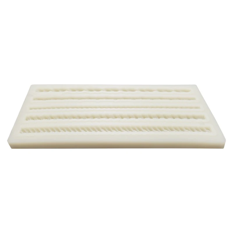Meibum Cake Edge Decorating Tool Party Silicone Fondant Mold Braided Rope Sugarcraft Mould Kitchenware Pastry Baking Tray |