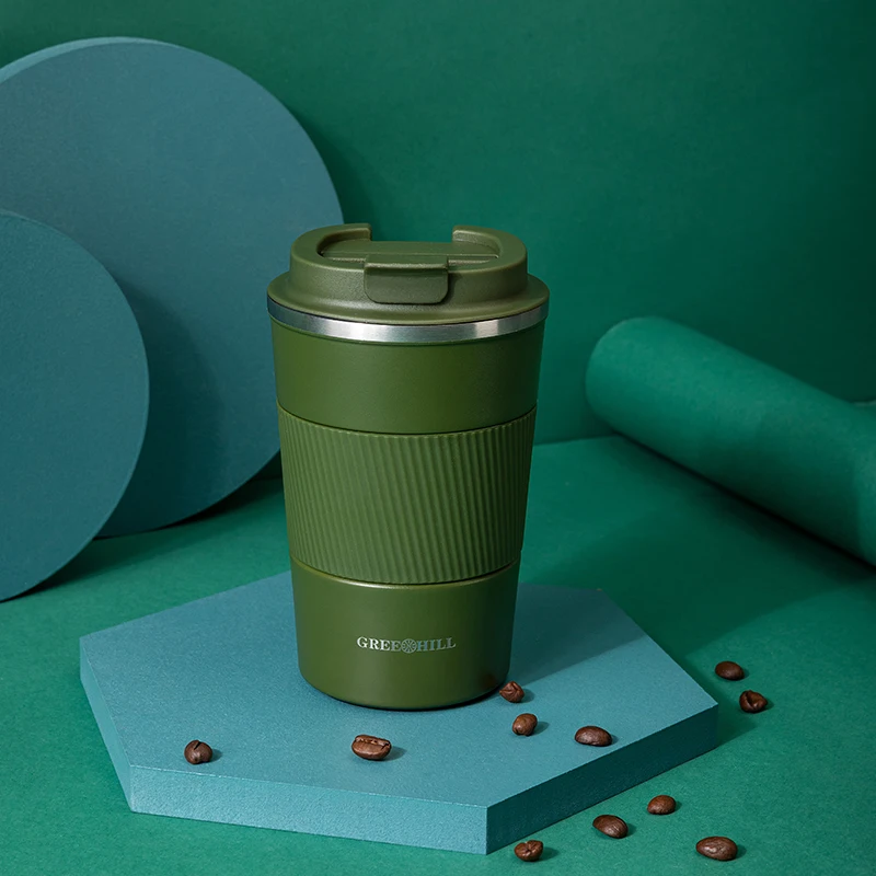 Дорожная кружка для кофе GREENHILL с изоляцией | Кружка стакан из нержавеющей стали