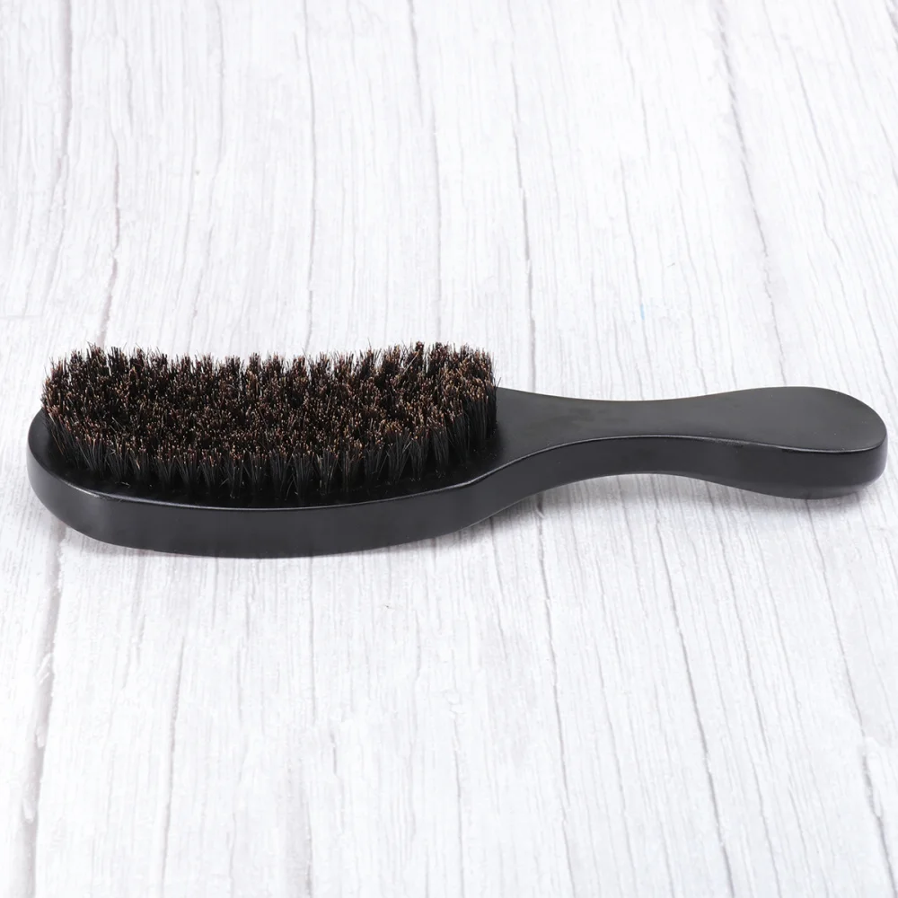 

Natural Bristles Wave Hair Brush Beech Combs Natural Texture Anti-static Hair Care Head Hair Comb for Hair