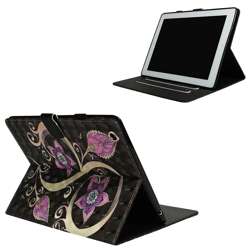 Чехол для Apple iPad 2/3/4 9,7 дюймов A1460 1458 A1416 A1430 A1403 A1395 чехол для планшета чехол Fundas кожаный чехол сумка Капа