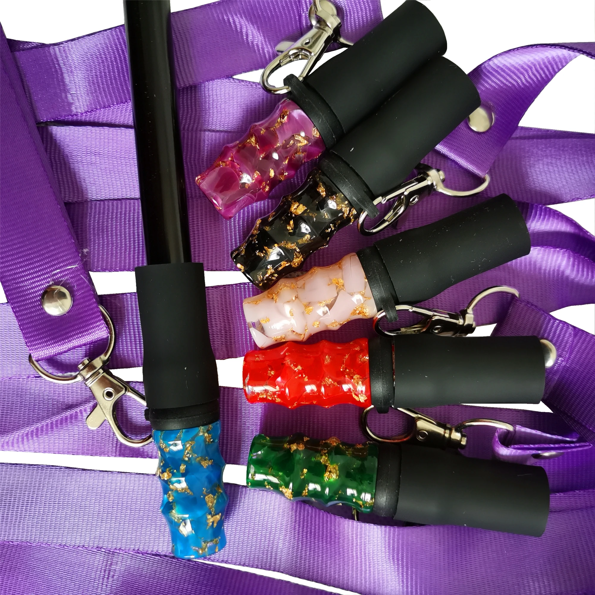 

New Hookah Mouthpiece with Hang Rope Strap Shisha Mouth Tips Silicone Resin Latest style Chicha Narguile Water Pipe Mouthpieces