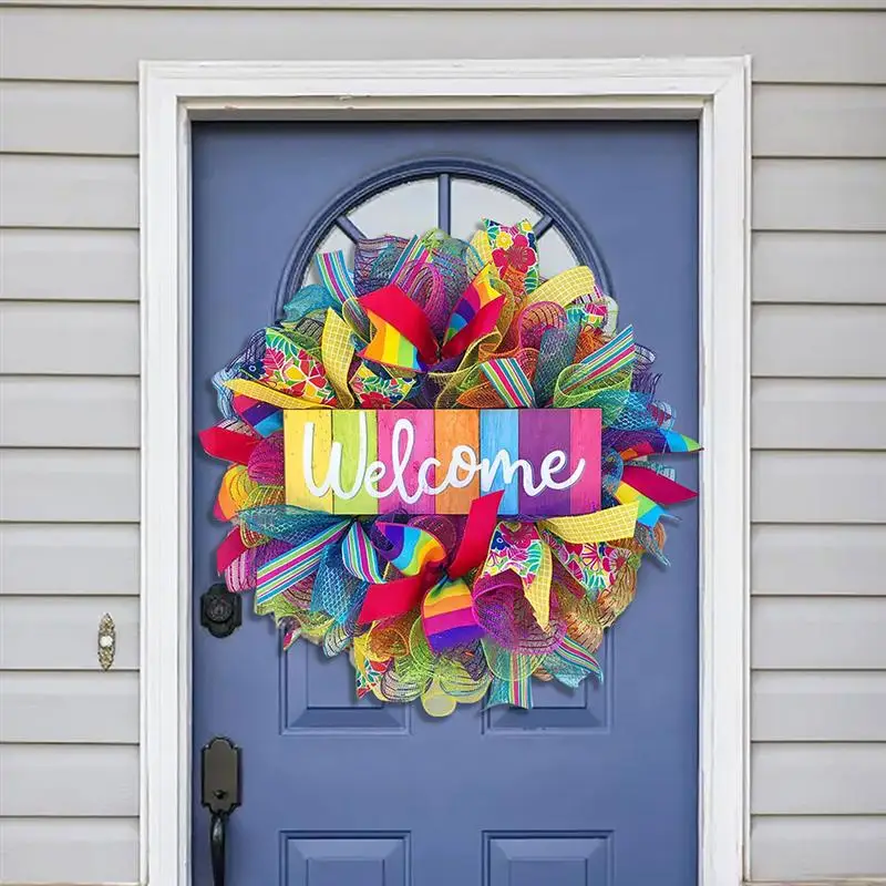 

1pc Hanging Ornament Decorative Pendant Garland Decor Party Wreath For Party Home Garden Decoration Jardineria