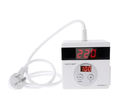 Электронный регулятор напряжения SCR 4000 Вт СВЕТОДИОДНЫЙ Цифровой переменный ток