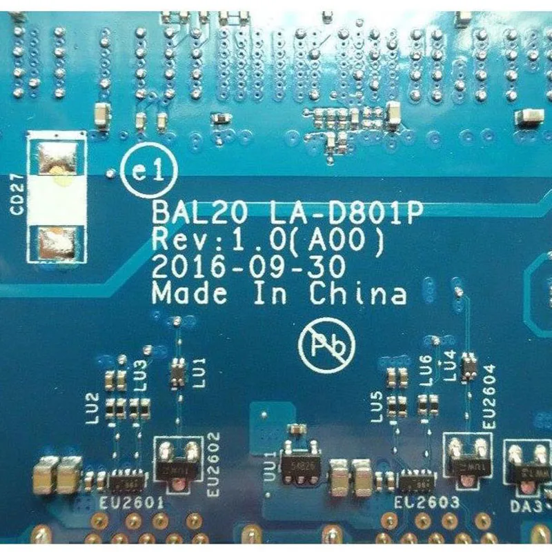 CN-0CV3V4 0CV3V4 BAL20 LA-D801P DDR4 Main Board i7-7500U/i5-7200u for Dell 5567 5767 Laptop Motherboard CN-02PVGT 02PVGT | Компьютеры и