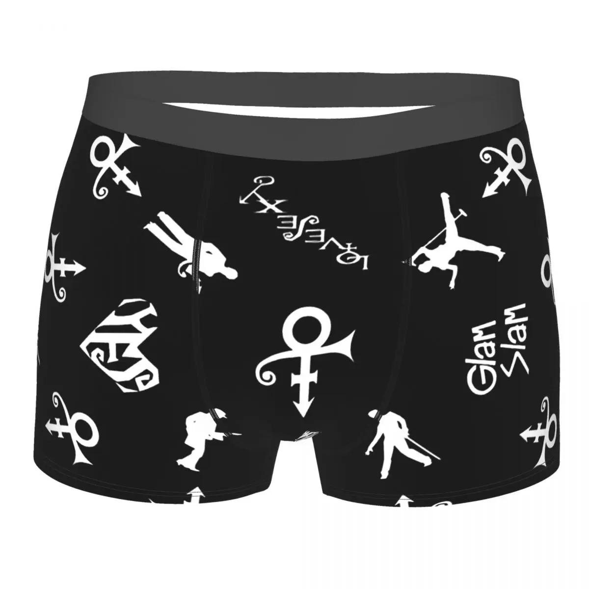 

Until The Dawn White On Black Until Dawn Game Underpants Homme Panties Men's Underwear Comfortable Shorts Boxer Briefs