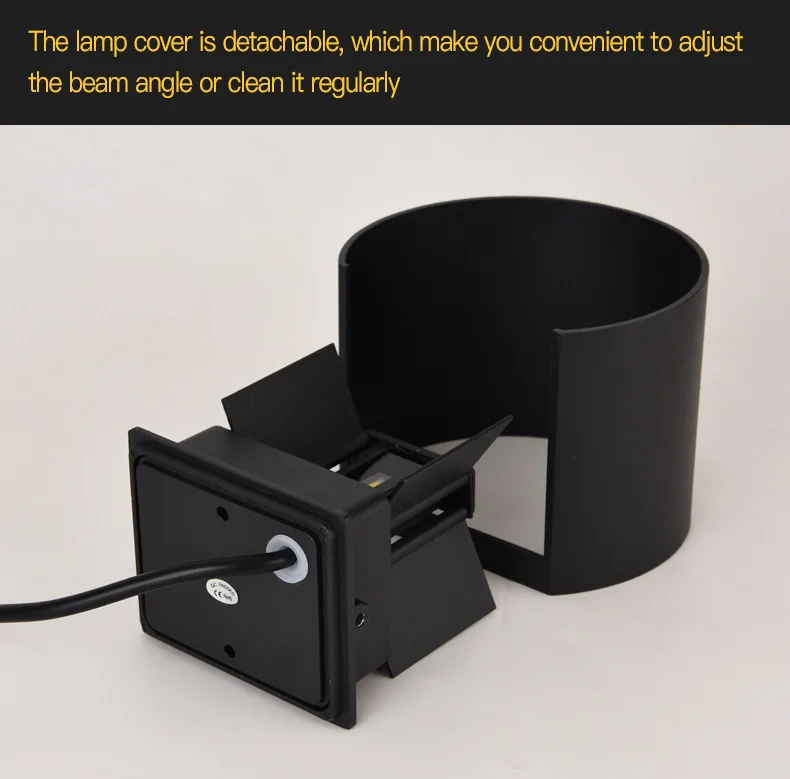 Уличный светильник ing уличный светодиодный настенные лампы съемный регулируемый