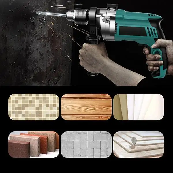 

Triangle Spear Point Head Glass and Tile Drill Bit Tungsten Carbide Drill Bit Glass Ceramic Tile Cutter Power Tools Set