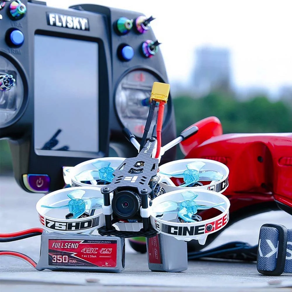 

New iFlight CineBee 75HD 2S Whoop RC FPV Racing Drone Turtle v2 HD FPV Cam HD card record Quadcopter RC Drone Kid Toy GIft