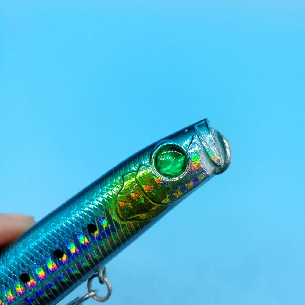 HOOFISH, 3 шт./лот, Поппер, приманка для рыбалки, 26 г/12,5 см, 8 цветов, для поверхности воды, карандаш, жесткая приманка, искусственная приманка