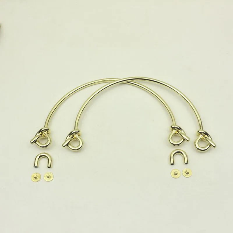 10Pcs 12.5CM Bag Metal Clasp Handle Strap for Women Purse Clasps Buckle Leather Replace DIY Bags Accessories