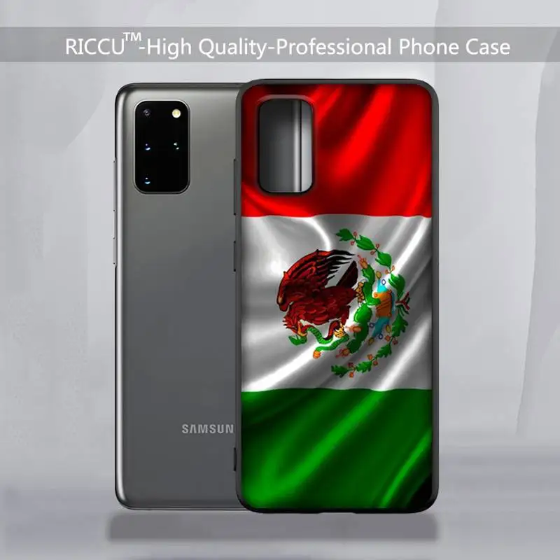 MaiYaCa мексиканский флаг чехол для телефона Samsung S20 plus Ultra S6 S7 edge S8 S9 S10 | Мобильные