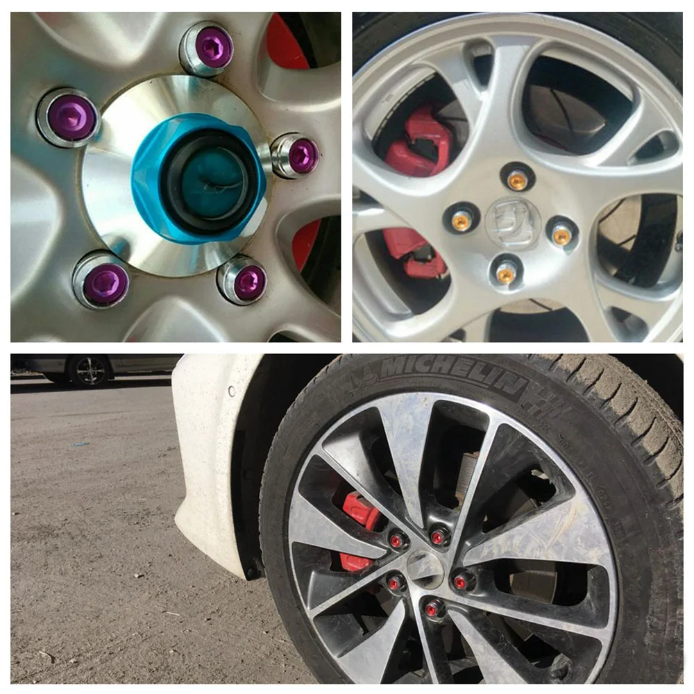 20 шт. M12 X 1 5 м/12X1 25 обод желудя Volk гоночные гайки для Nissan Subaru Suzuki Toyota RS LN001|Гайки и