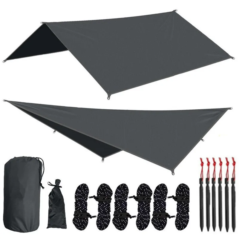 10x10 футов навес для гамака с Рип стопором Защита от солнца и дождя палатка улицы