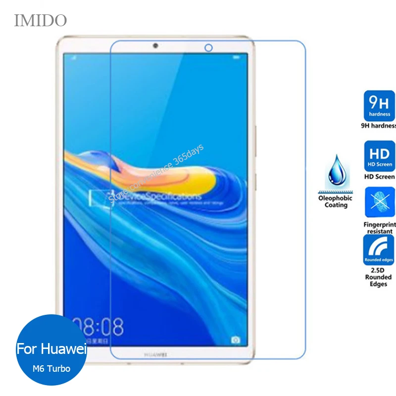 Закаленное стекло для защиты экрана Huawei Mediapad M6 Turbo Защитная пленка Media pad 8 Plus VRD AL10 M