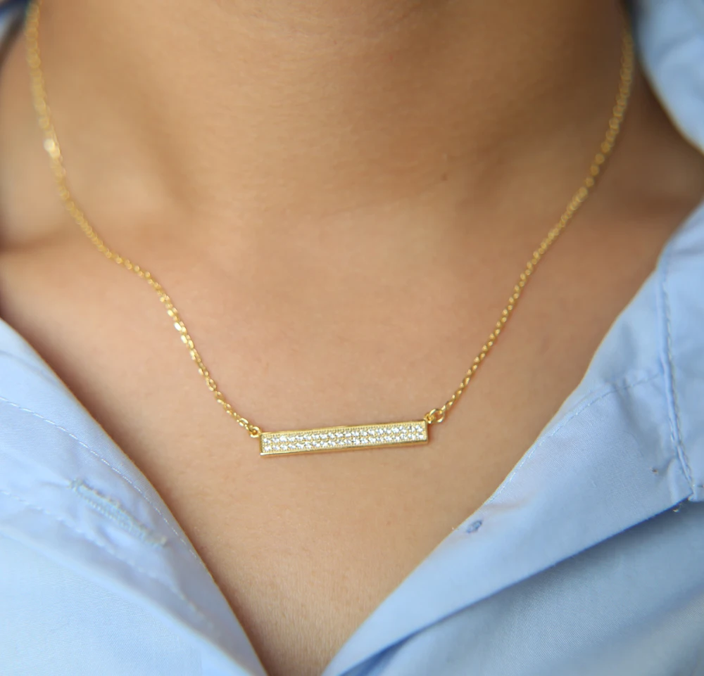Ожерелье чокер из серебра 2017 пробы с фианитами|chain necklace|choker chainchain choker necklace |