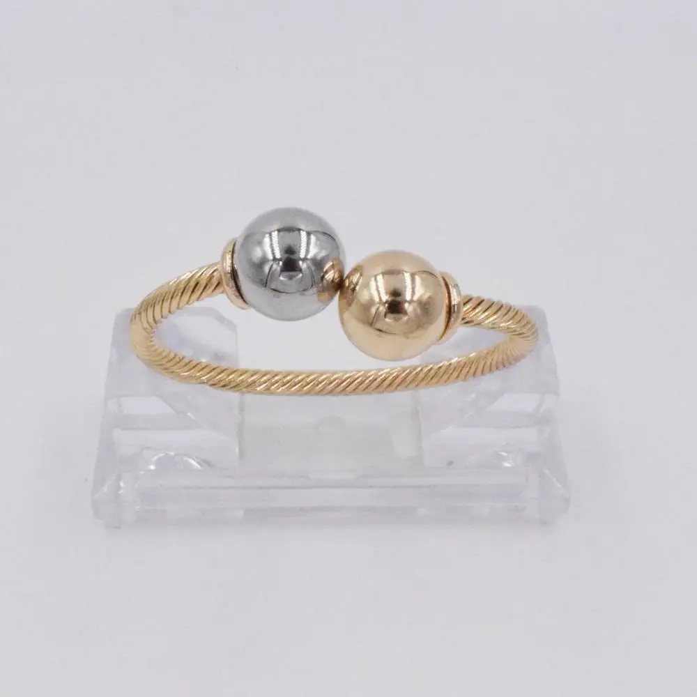 Новый дизайн высокое качество Дубай золото два цвета набор украшений для женщин