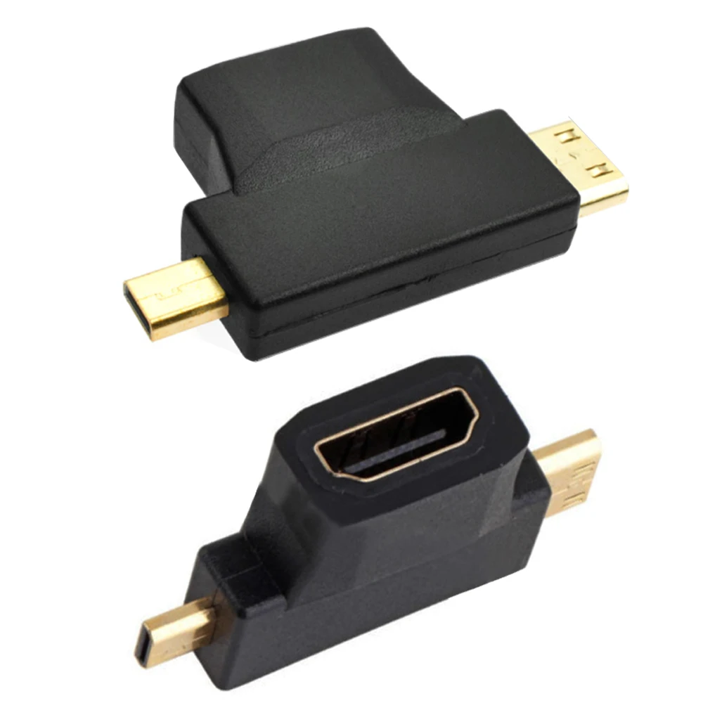 Besegad 3 в 1 дисплей Порты и разъёмы HDMI типа Мама На обоих концах для подключения
