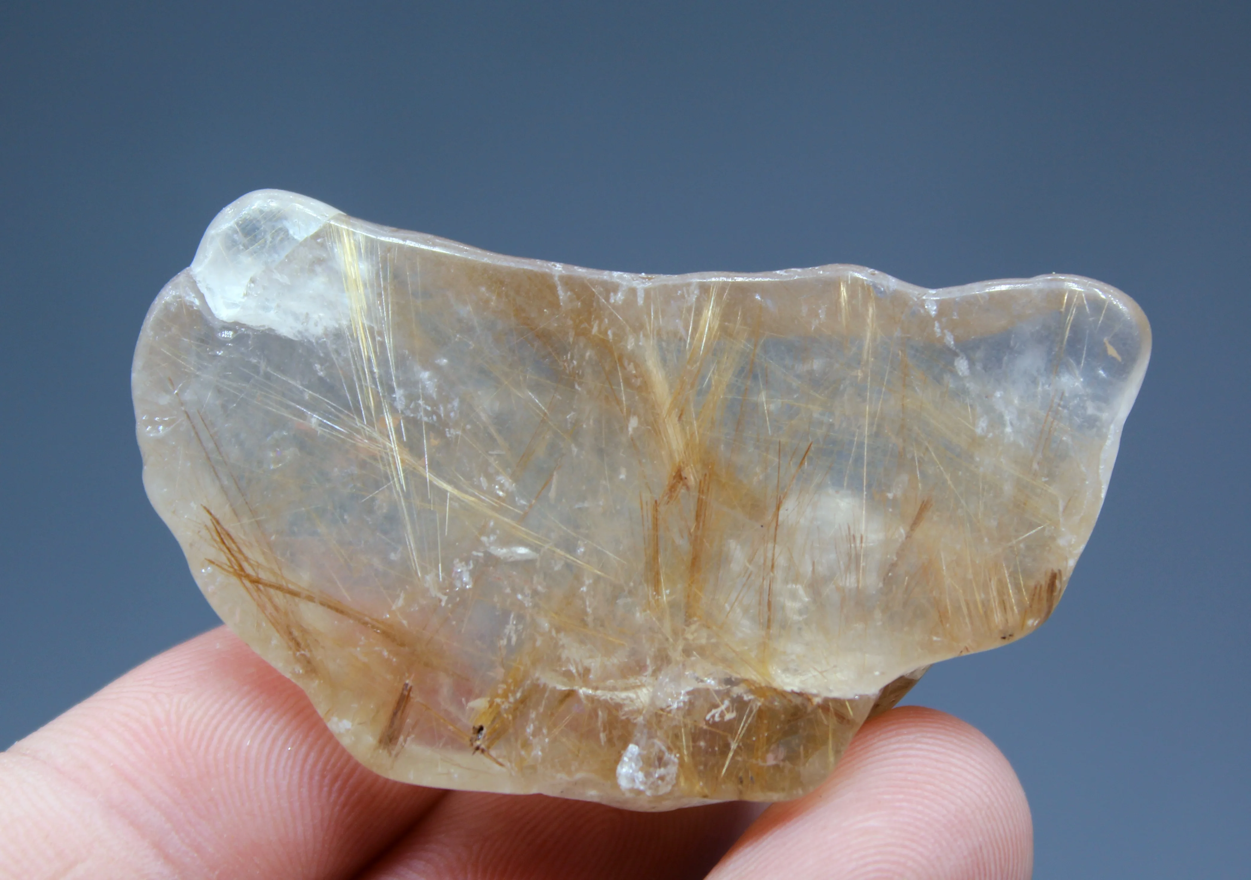 25 г натуральный кварц рутилированный минеральный образец камни и кристаллы