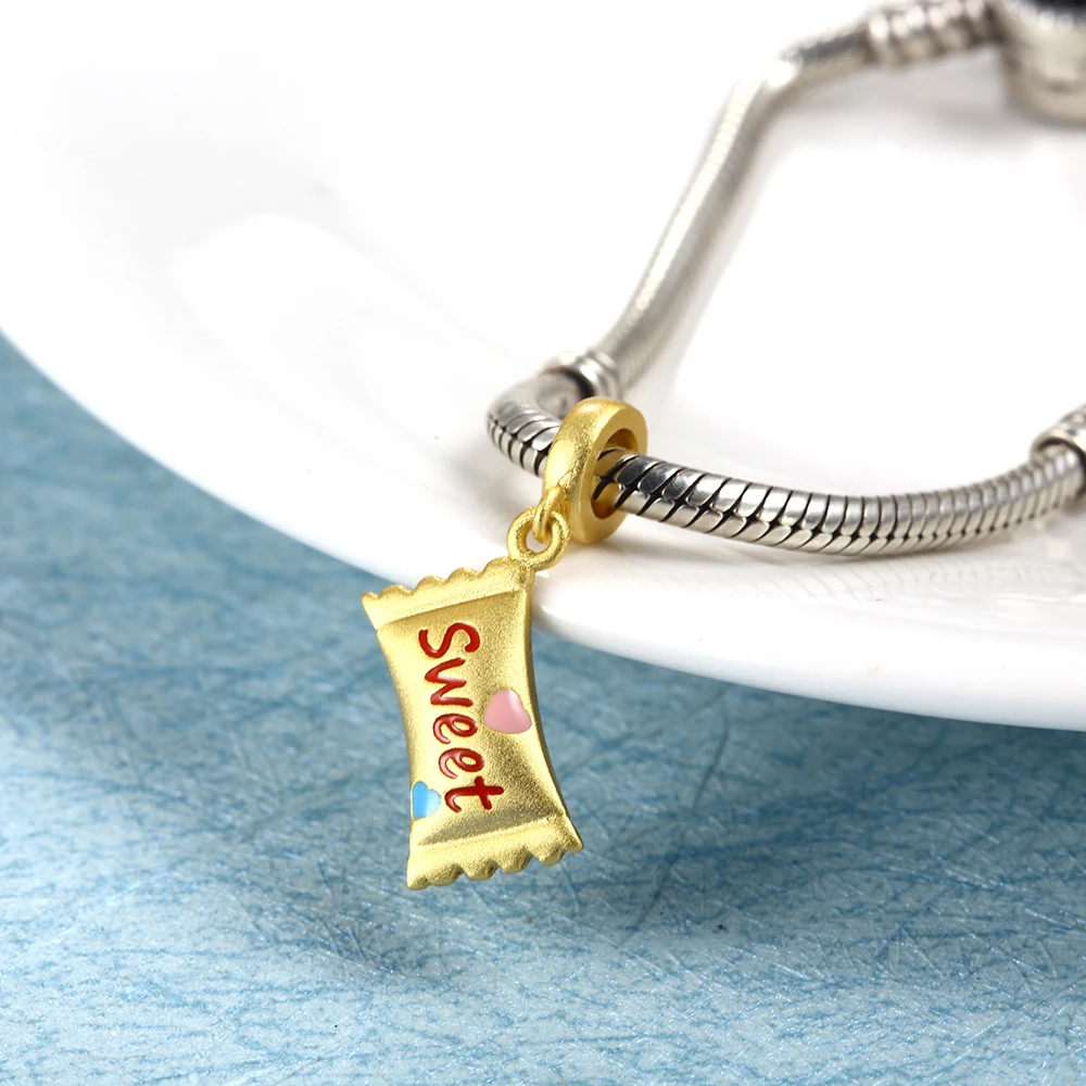 Подходят для браслетов Pandora оригинальные подвески из серебра 925 пробы оптовая