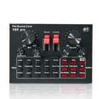 Внешняя звуковая карта V8X PRO, USB 5,0, с микрофоном