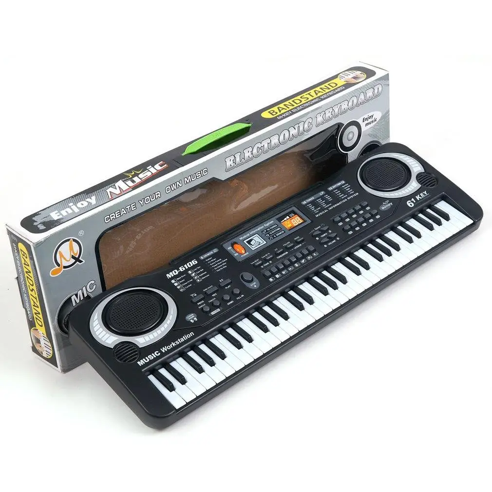 

61 Keys Digital Music Electronic Keyboard Board Toy Gift Electric Piano Organ for Kids Multifunction and Delicate