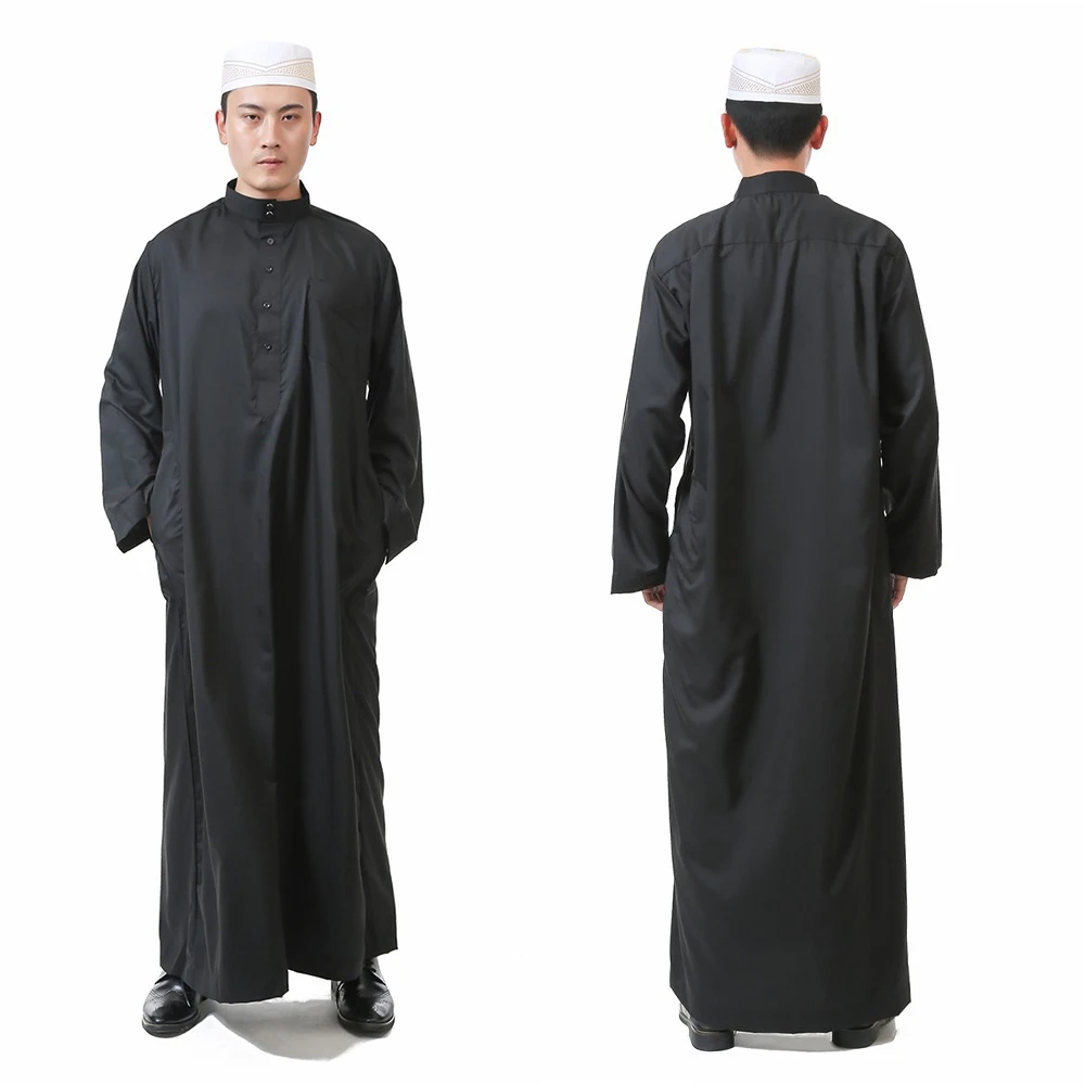 Мусульманская одежда djellaba qamis homme Арабская мусульманская Пакистан джубба Тобе