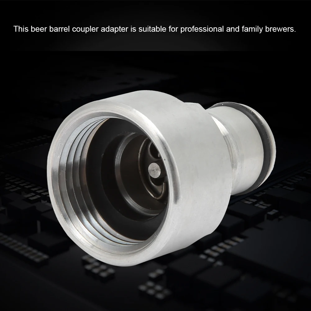 Keg Coupler Adapters 2Pcs Stainless Steel Ball Lock Adapter Quick Disconnect Conversion Kit for Home Bre | Дом и сад