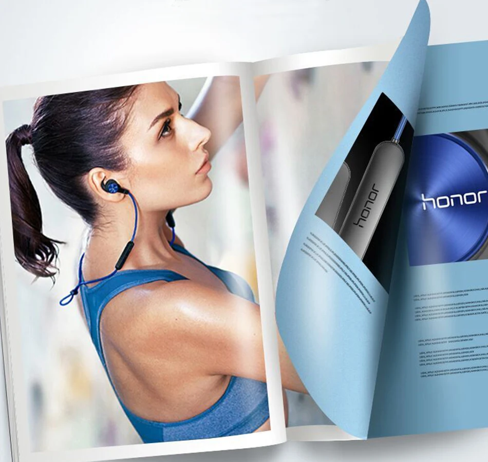 huawei Honor xSport Bluetooth беспроводной 4,1 AM61 наушники магнит дизайн IP55 уровень защиты Blutooth наушники для смартфона