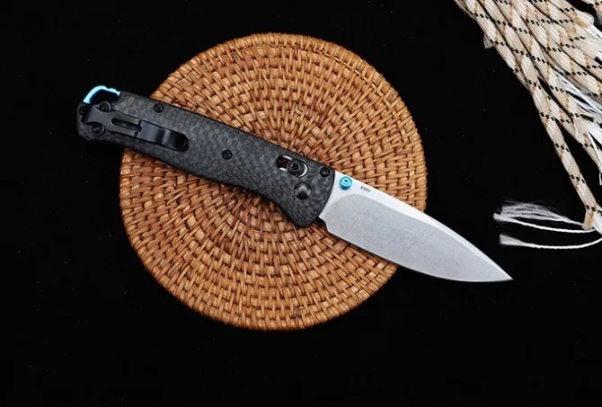 High Quality Benchmade 535-3 Tactical Folding Knife Carbon Fiber Handle Outdoor Safety-defend Pocket Military Knives Pocket EDC enlarge