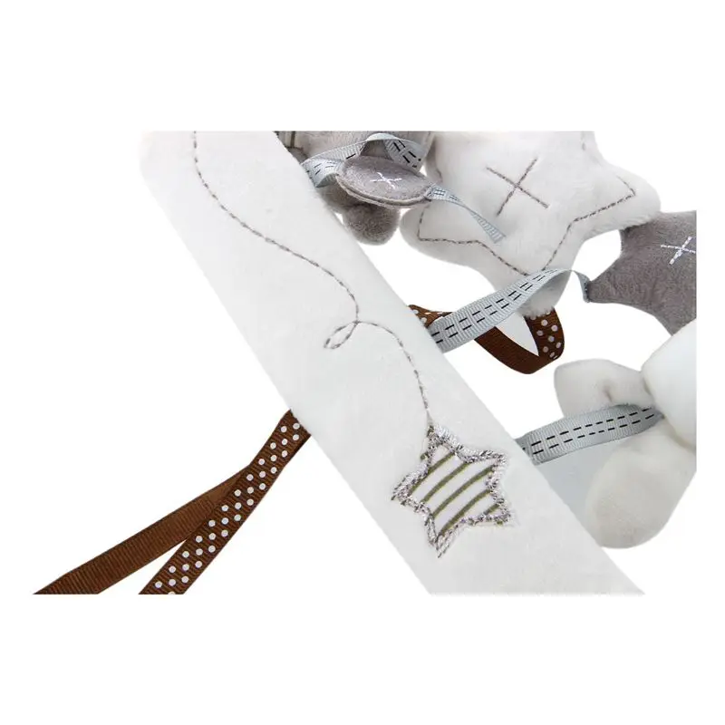 Мягкая игрушка кролик или собака детская кроватка музыкальный колыбельный