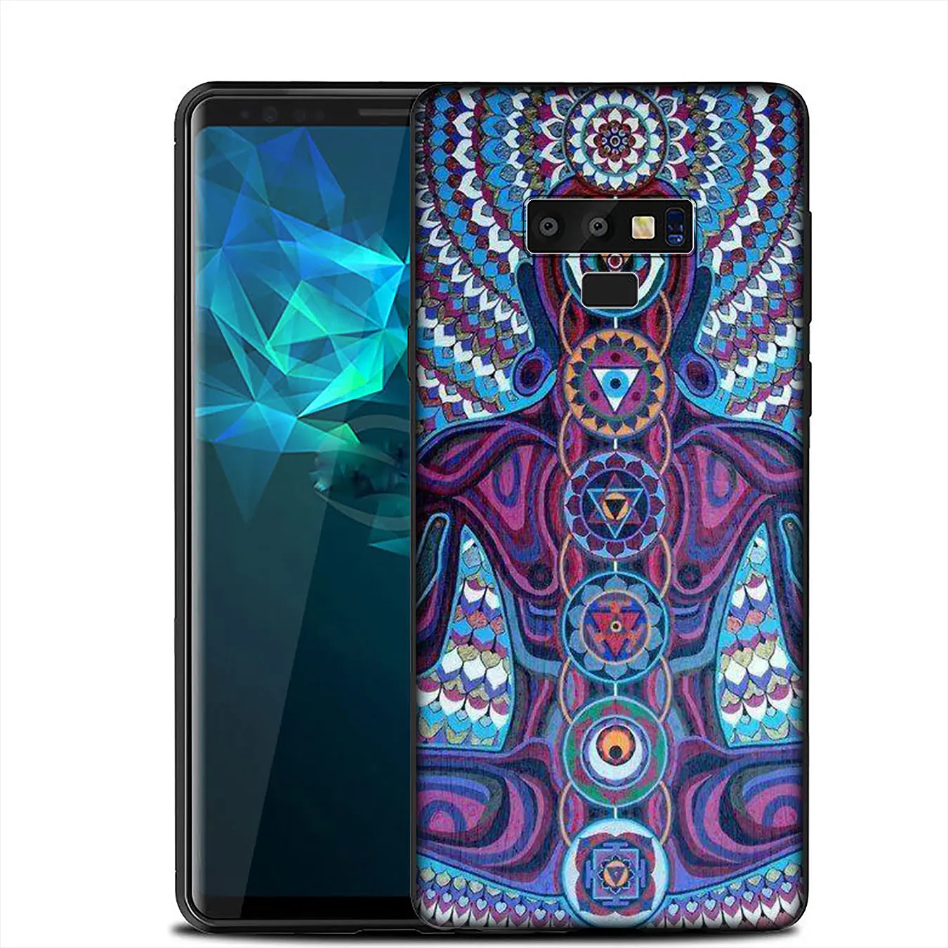 IYICAO чакра Йога модный принт Мягкий силиконовый чехол для samsung Galaxy J8 J7 Duo J6 J4 Plus A2 Core
