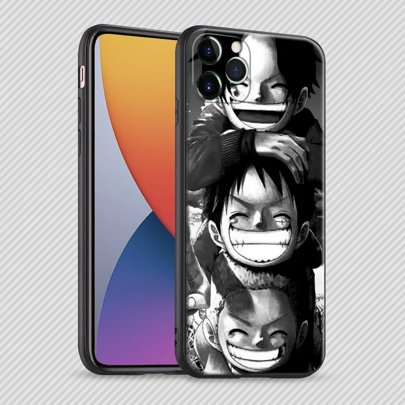 Ace luffy sabo детский аниме для iPhone se 6 6s 7 8 plus x xr xs 11 pro max Мягкий силиконовый чехол