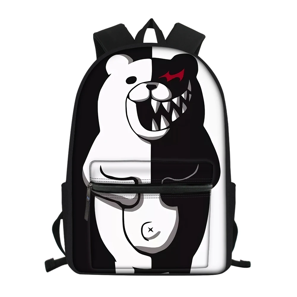 Школьная сумка с аниме Danganronpa для мальчиков подростков дорожный рюкзак ноутбука