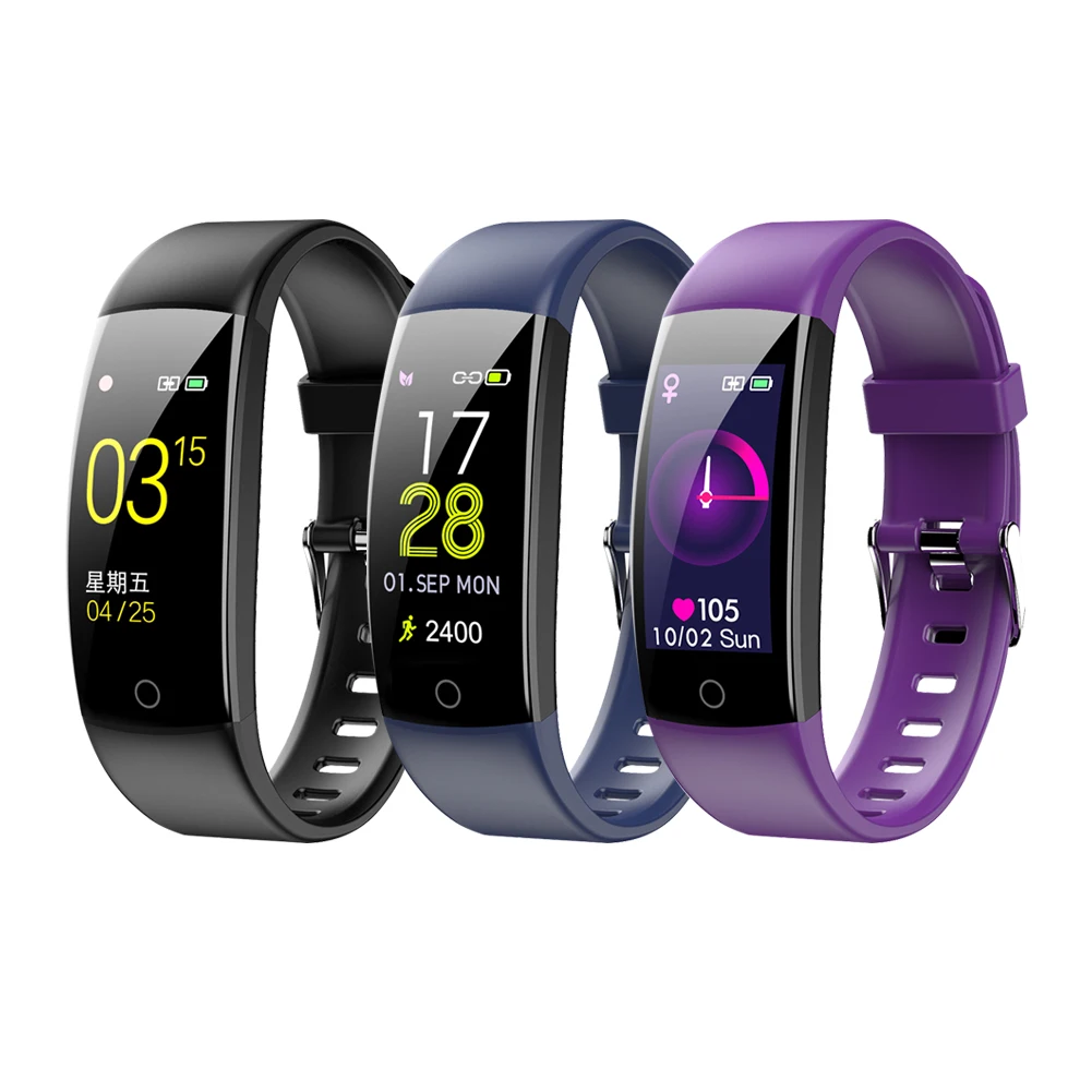 C30S смарт Браслет фитнес трекер для iOS Android IP67 Водонепроницаемый 0 96 дюймовый