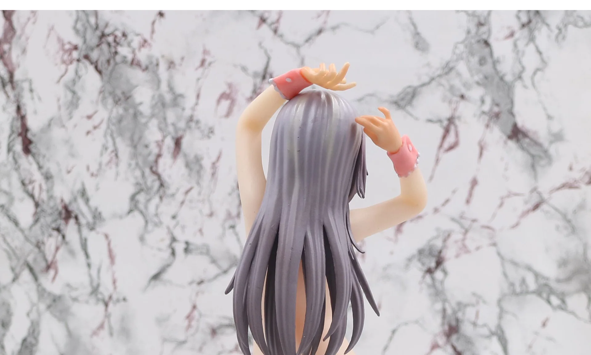 

24CM Anime Action Figure Q-six Velvet Swimsuit Long & Short Hair Ver. Sexy Girls 1/7 Scale Pre-Painted PVC Model Toys Brinquedos