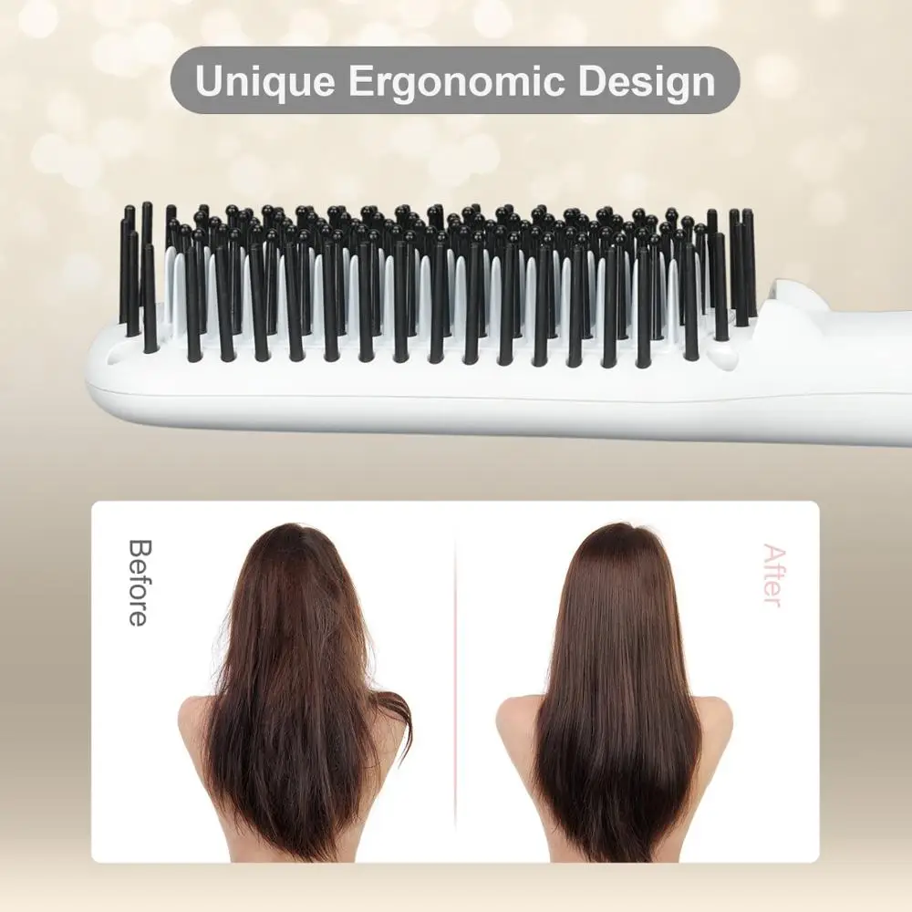 Выпрямитель для волос FMK электрический выпрямитель с ЖК дисплеем быстрый