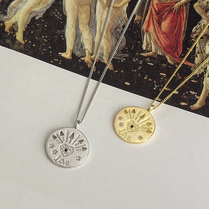 

Цепочка с подвеской в виде сердца, из серебра 925 пробы, TLx558, 1 шт.