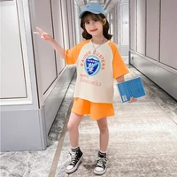 children girls clothes set summer 2020 6 12 years fashion short sleeve t shirtshorts girls cotton outfits kids clothing ropa